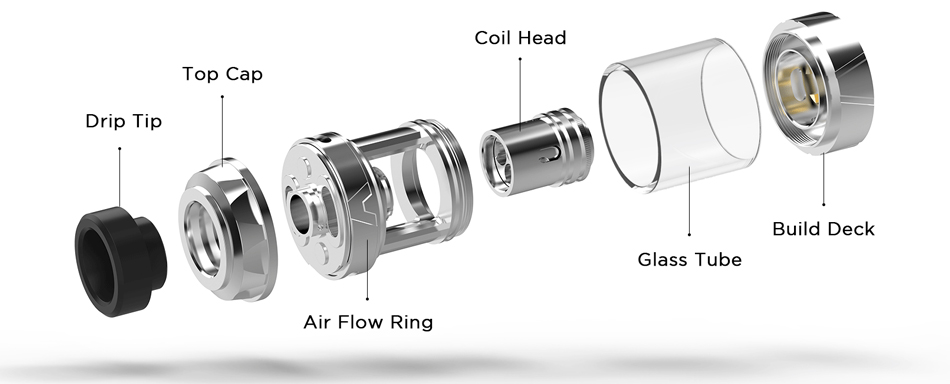 Augvape Intake Subohm Tank TPD Ατμοποιητής