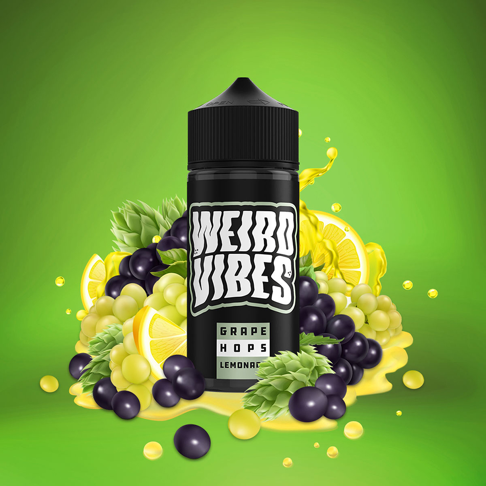 Barehead Weird Vibes szőlő és komló limonádé 30 ml/120 ml Flavorshot