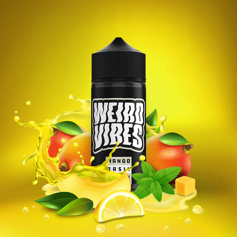 Barehead Weird Vibes mangó bazsalikomos limonádé 30 ml/120 ml Flavorshot