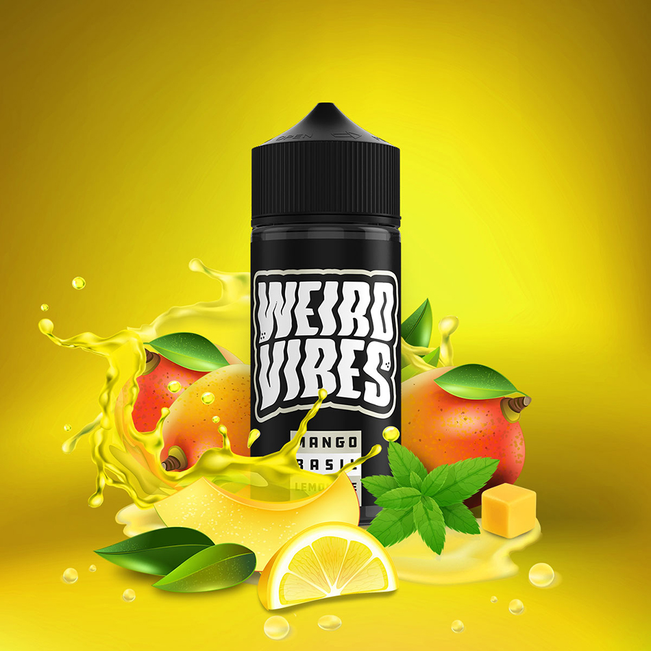 Barehead Weird Vibes Mango Basil Lemonade 30ml/120ml Flavorshot