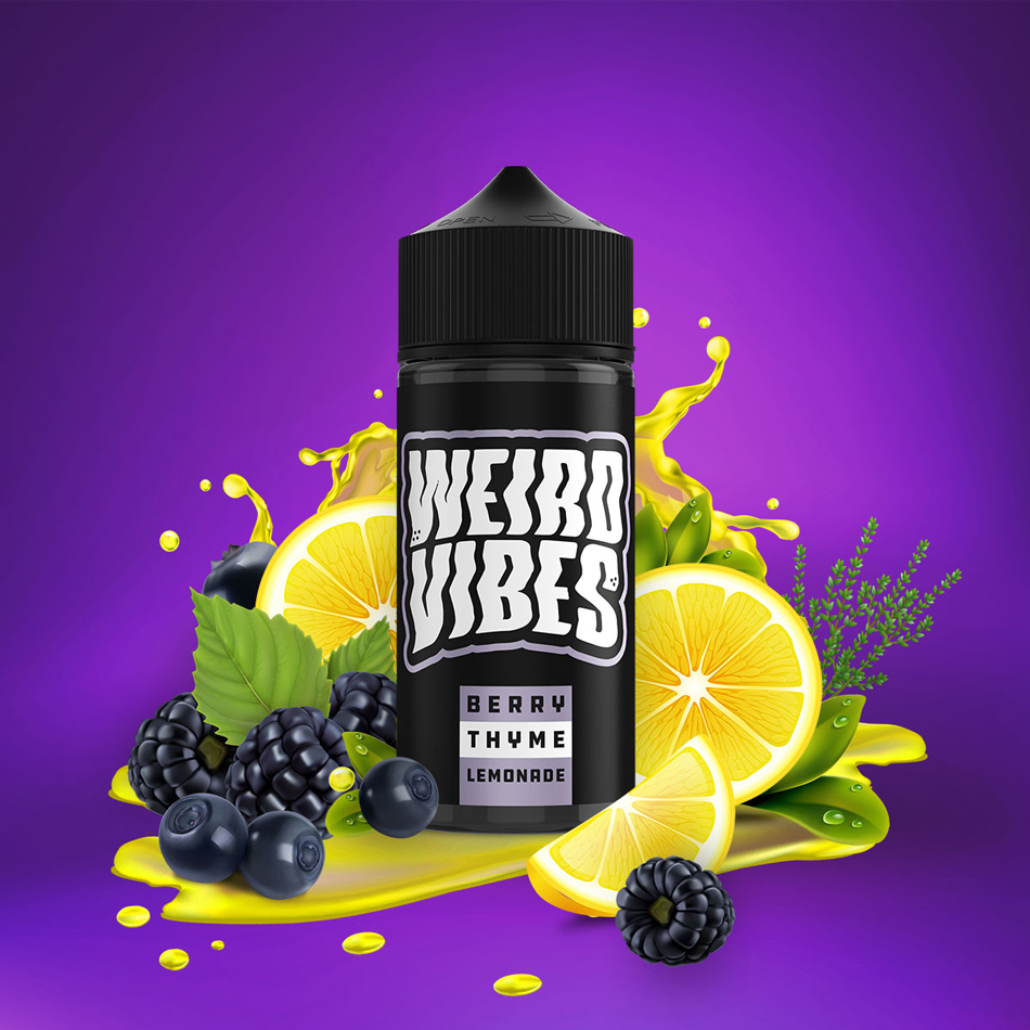 Barehead Weird Vibes bogyós és kakukkfüves limonádé 30 ml/120 ml Flavorshot