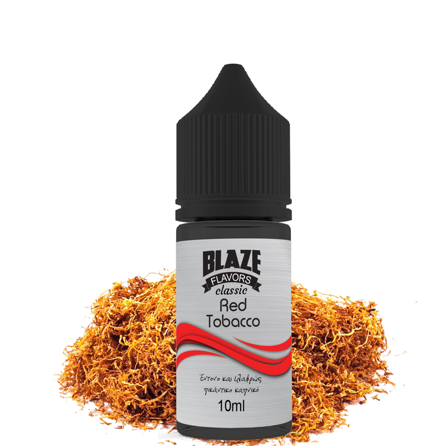 Blaze Red Tobacco 10ml Flavorshot - BLAZE CLASSIC RED TOBACCO 10ML/30ML FLAVORSHOT