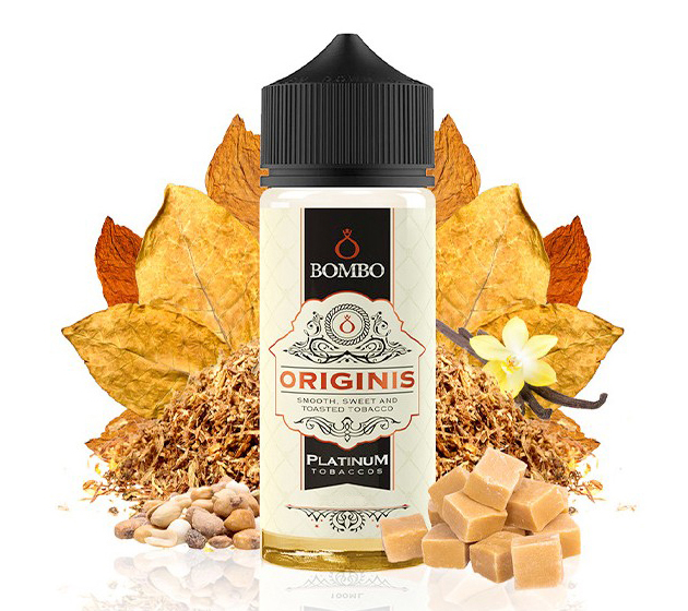 Bombo Platinum Tobaccos Originis 40ml/120ml Flavorshot