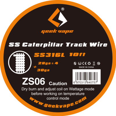 Geek Vape wire Caterpollar track