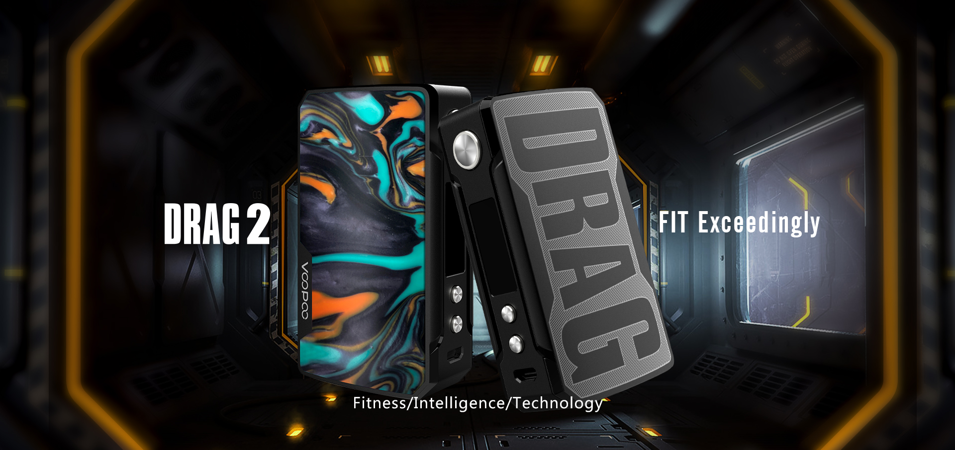 Drag 2 Box Mod VOOPOO nICE - DRAG 2 BOX MOD VOOPOO