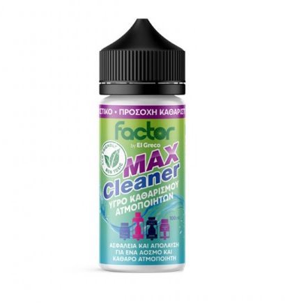 Factor Max Cleaner 100ml Καθαριστικό Ατμοποιητών