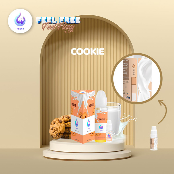 Flexy Cookie 12ml/60ml Flexy Milk 5ml Flavorshot