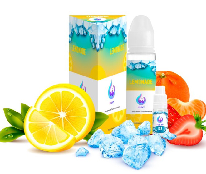 Flexy Lemonade 12ml/60ml Flexy Ice 5ml Flavorshot