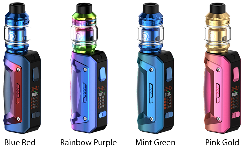 Geekvape Aegis Solo 2 New Colors S100 Z Sub ohm 5.5ml Kit