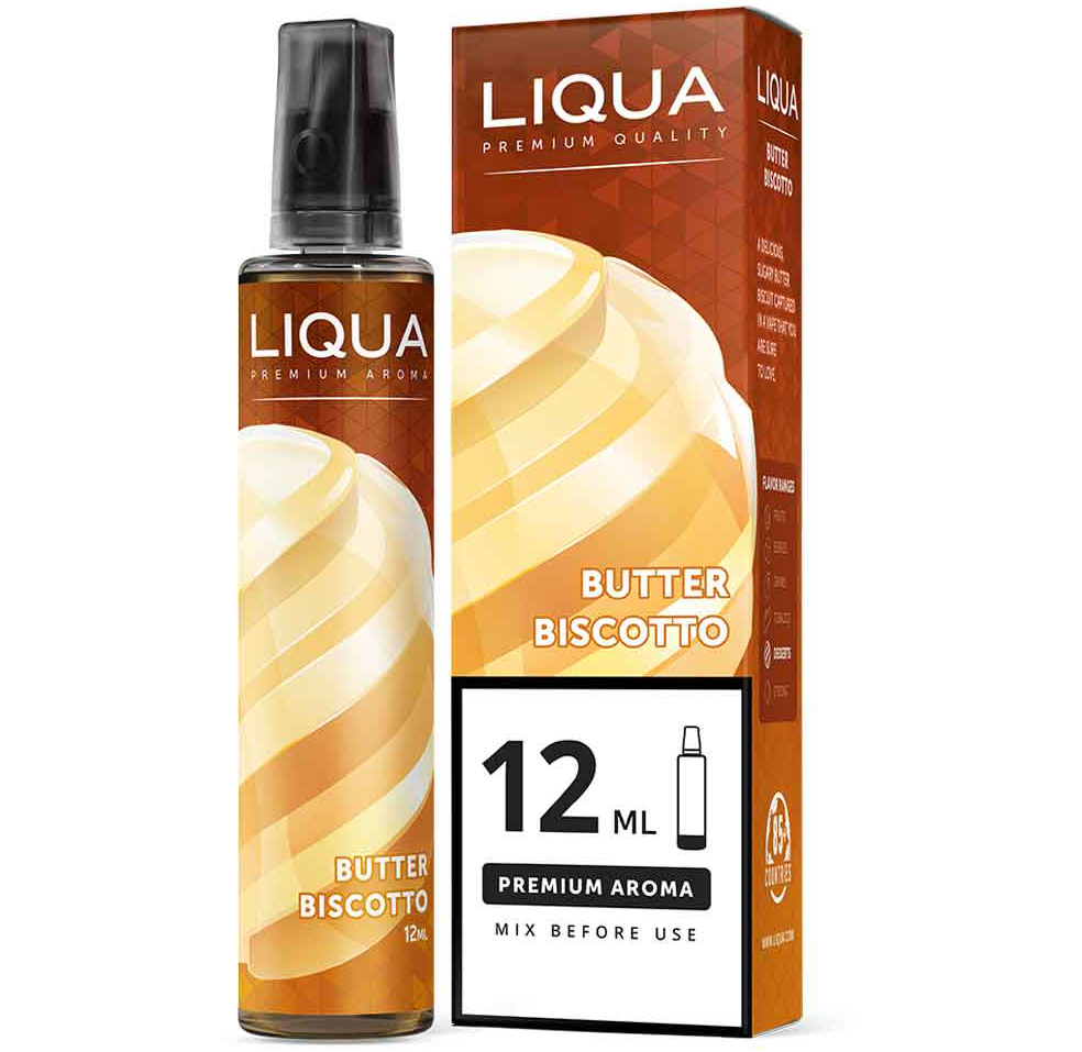 Liqua Butter Biscotto 12ml/60ml Flavorshot