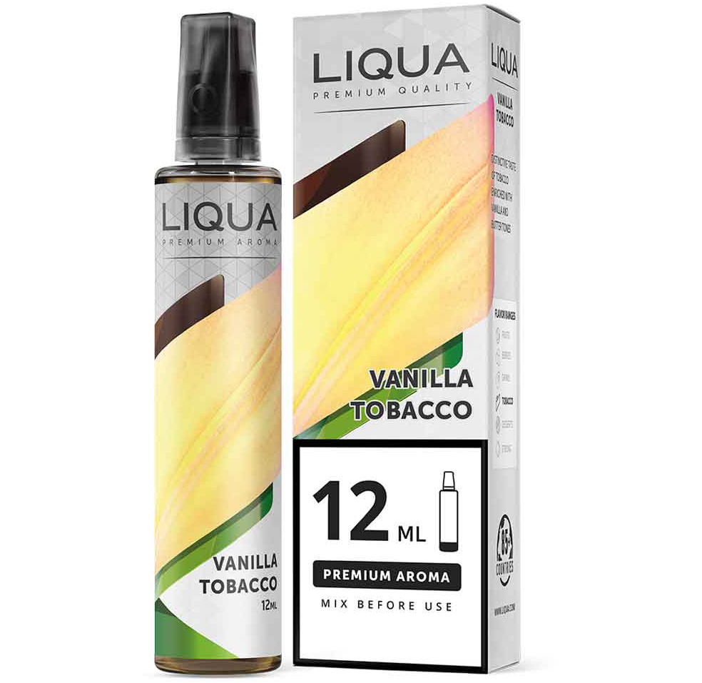 Liqua Vanilla Tobacco 12ml/60ml Flavorshot