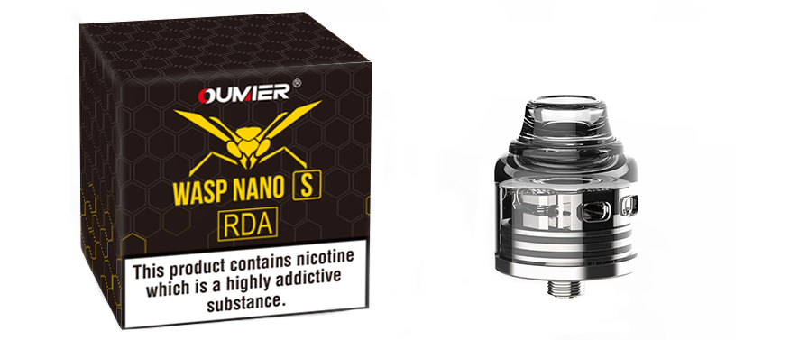 Oumier Wasp Nano S RDA Ατμοποιητής