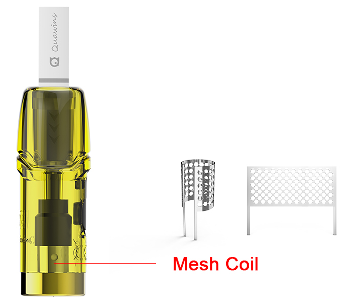 Quawins Vstick Pro Mesh Coil 3 Τεμ. Pod Δεξαμενή