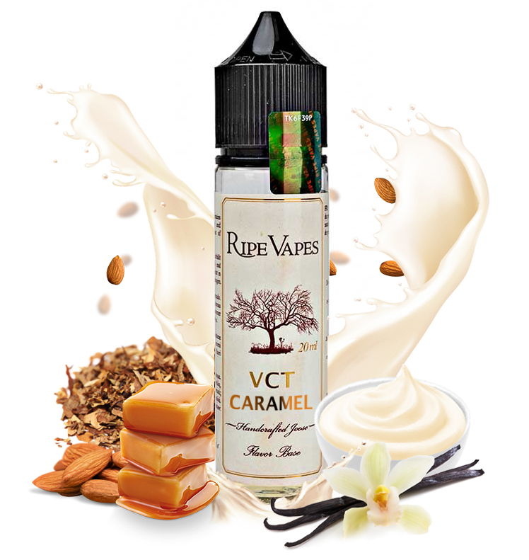 Ripe Vapes VCT Caramel 20ml/60ml Flavorshot