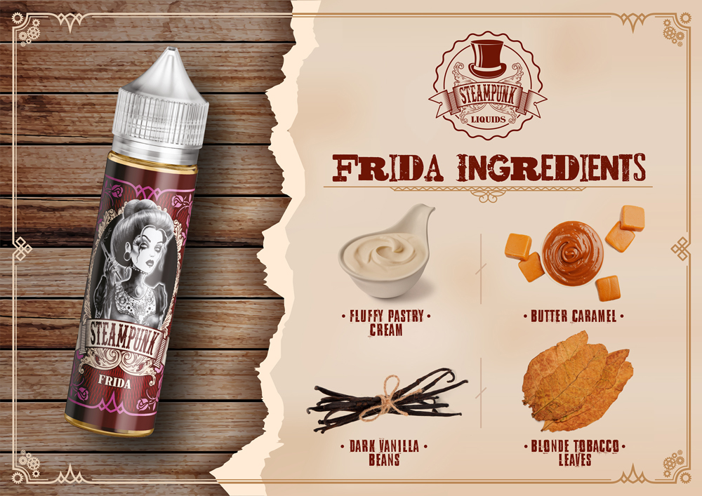 Steampunk Frida 20ml/60ml Flavorshot