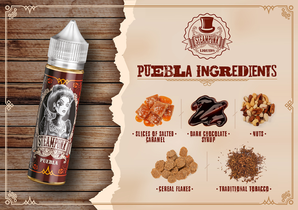 Steampunk Pueblo 20ml/60ml Flavorshot