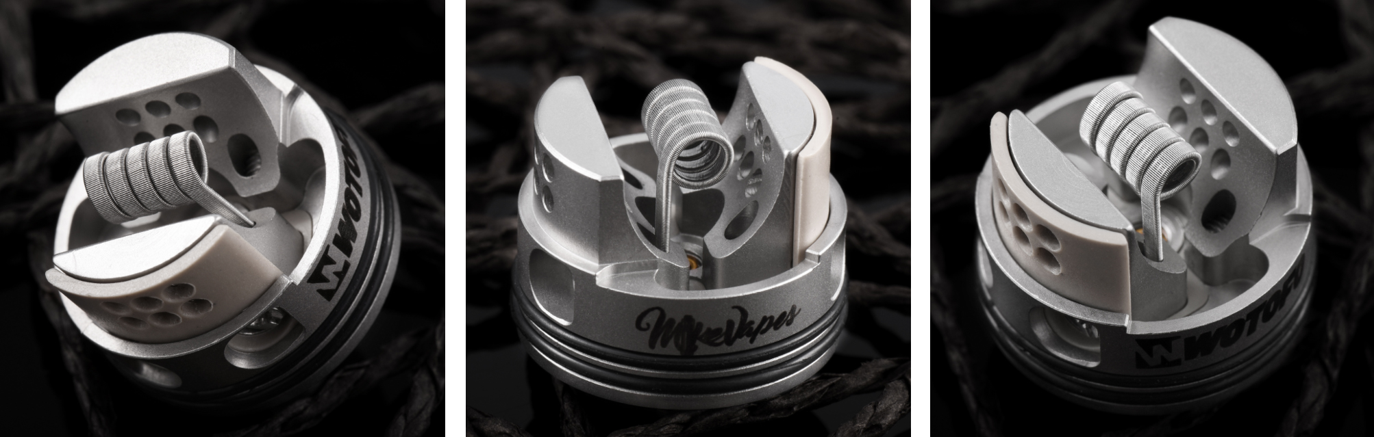 Tri Core Fused Clapton Prebuilt Coils(10τεμ.) WOTOFO