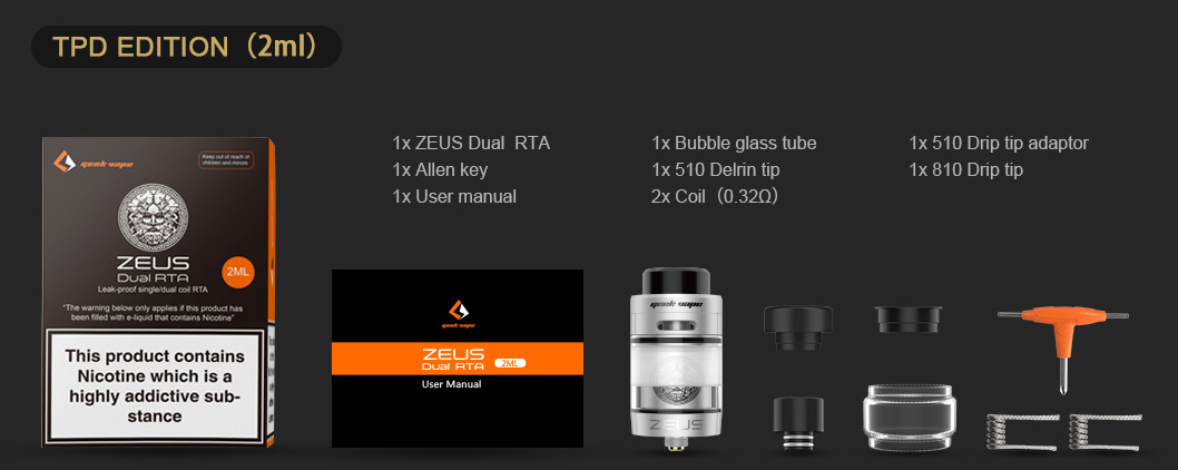 Zeus RTA dual geekvape