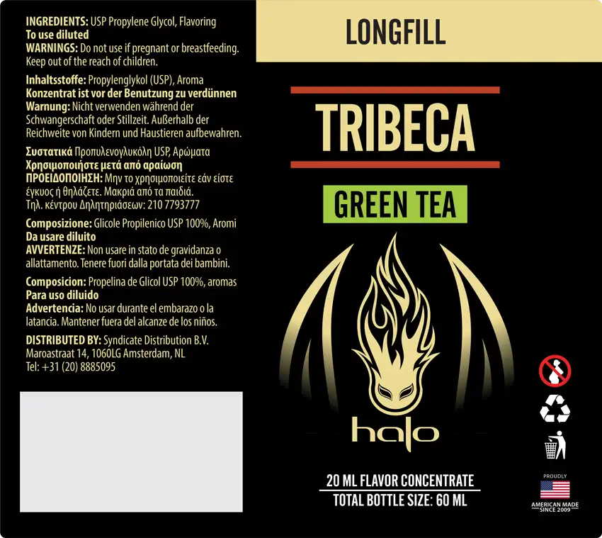Halo Black Tribeca Green Tea