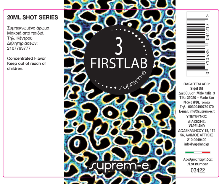 Firstlab No3 20ml/60ml Flavorshot