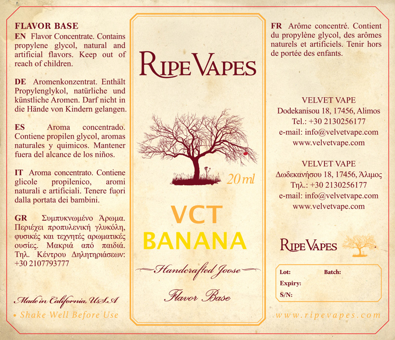 Ripe Vapes VCT Banana