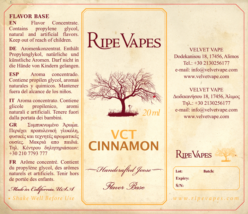 Ripe Vapes VCT Cinnamon