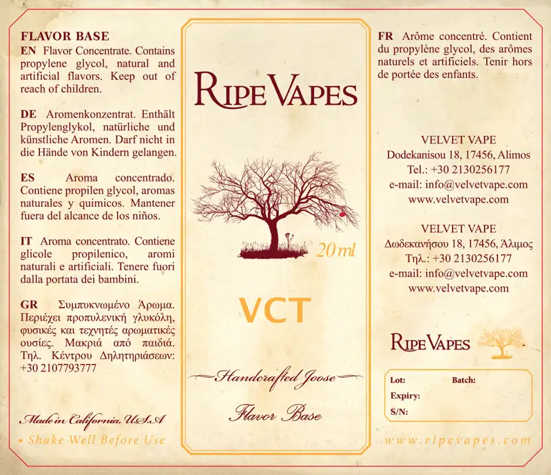 Ripe Vapes VCT